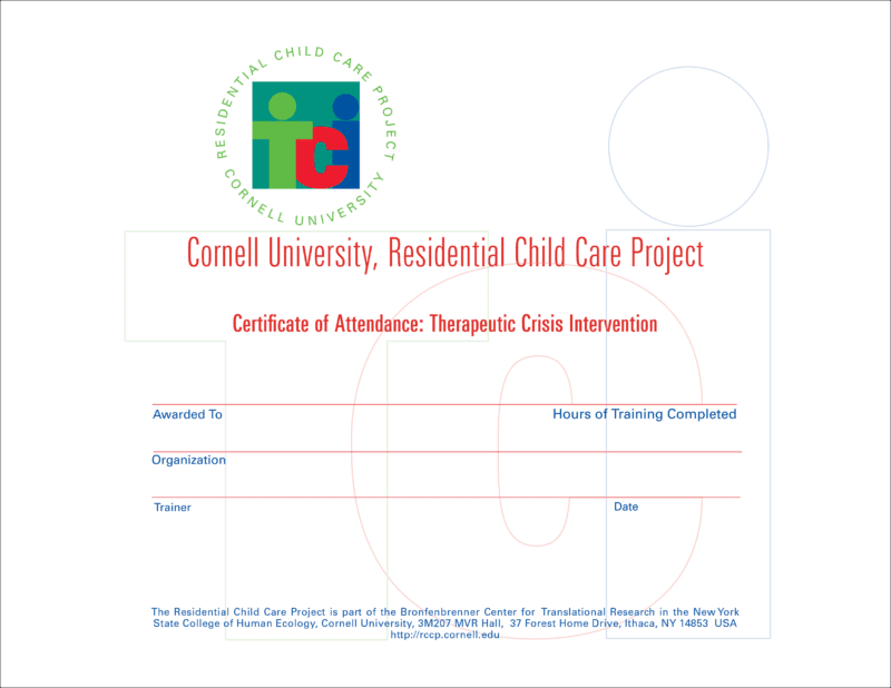 TCI Certificate of Attendance (20 per package)